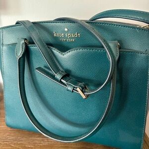 Kate Spade Artesian Green satchel